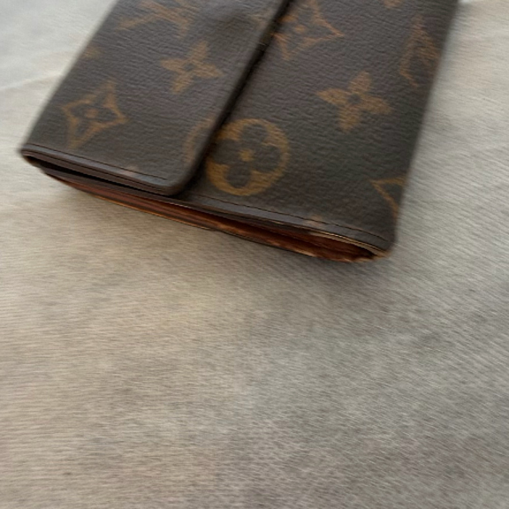 Louis Vuitton Portefeuille Elise Brown Monogram Canvas Walle - Picture 5 of 8